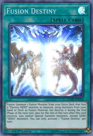 Fusion Destiny (Super Rare) (DANE-EN054) - Dark Neostorm Unlimited