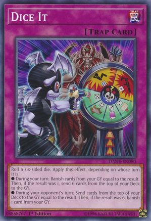 Dice It (Common) (DANE-EN080) - Dark Neostorm 1st Edition