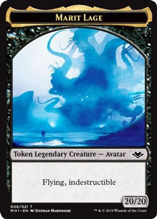 Marit Lage // Goblin Double-Sided Token (MH1-6 // 10) [Modern Horizons]