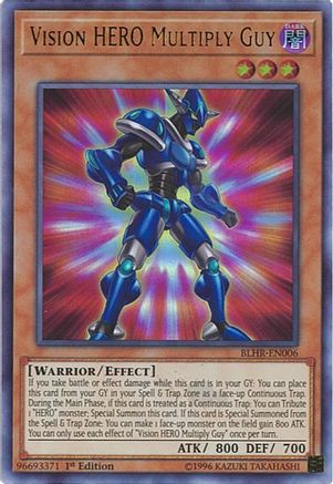 Vision HERO Multiply Guy (Ultra Rare) (BLHR-EN006) - Battles of Legend: Hero's Revenge 1st Edition