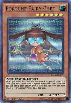 Fortune Fairy Chee (Ultra Rare) (BLHR-EN019) - Battles of Legend: Hero's Revenge 1st Edition