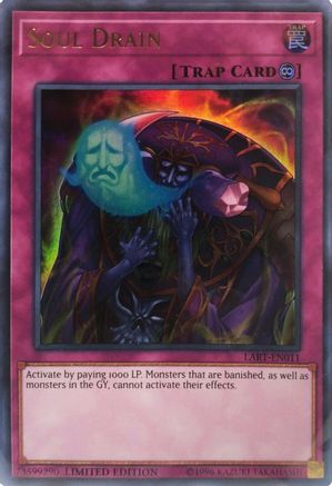 Soul Drain (Ultra Rare) (LART-EN011) - The Lost Art Promotion Limited