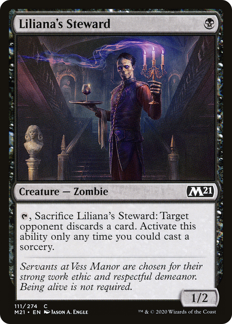 Liliana's Steward - Foil [Core Set 2021]
