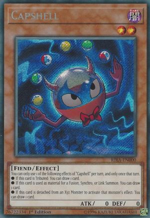 Capshell (Secret Rare) (RIRA-EN000) - Rising Rampage Unlimited