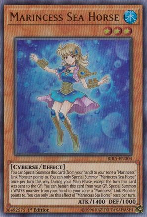 Marincess Sea Horse (Ultra Rare) (RIRA-EN003) - Rising Rampage Unlimited