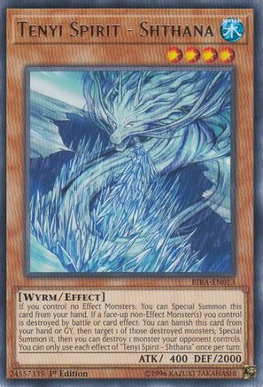 Tenyi Spirit - Shthana (Rare) (RIRA-EN013) - Rising Rampage 1st Edition