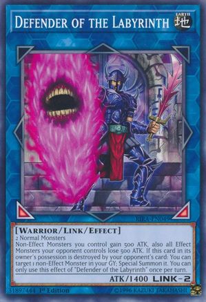 Defender of the Labyrinth (Common) (RIRA-EN049) - Rising Rampage Unlimited