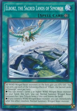 Elborz, the Sacred Lands of Simorgh (Common) (RIRA-EN060) - Rising Rampage 1st Edition