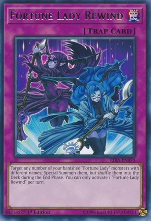 Fortune Lady Rewind (Rare) (RIRA-EN070) - Rising Rampage Unlimited