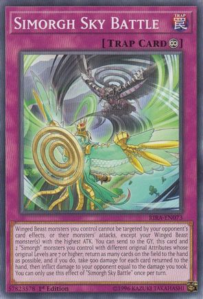 Simorgh Sky Battle (Common) (RIRA-EN073) - Rising Rampage 1st Edition