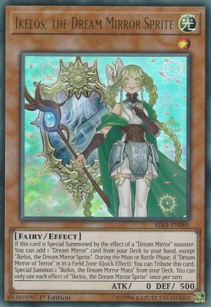 Ikelos, the Dream Mirror Sprite (Ultra Rare) (RIRA-EN085) - Rising Rampage 1st Edition
