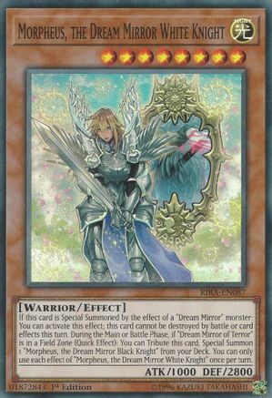 Morpheus, the Dream Mirror White Knight (Super Rare) (RIRA-EN087) - Rising Rampage Unlimited