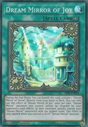 Dream Mirror of Joy (Super Rare) (RIRA-EN089) - Rising Rampage 1st Edition