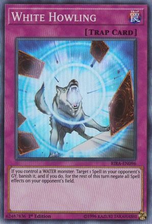 White Howling (Super Rare) (RIRA-EN096) - Rising Rampage Unlimited