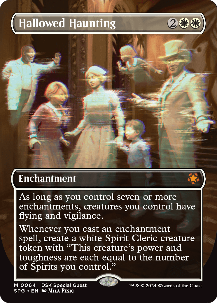 Hallowed Haunting (Borderless) (SPG-064) [Special Guests]