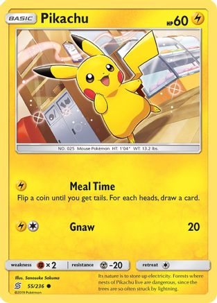 Pikachu (055/236) [SM  Unified Minds] - Common