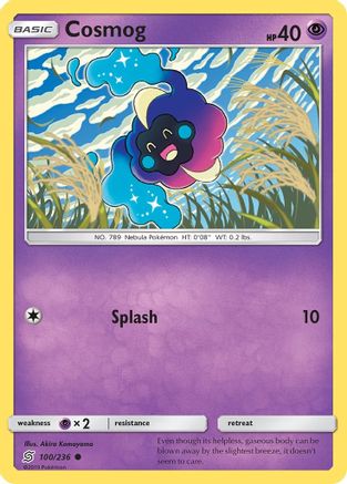 Cosmog (100/236) [SM  Unified Minds] Reverse Holofoil - Common
