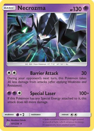 Necrozma (101/236) [SM  Unified Minds] - Rare