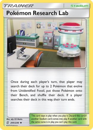 Pokemon Research Lab (205/236) [SM  Unified Minds] - Uncommon