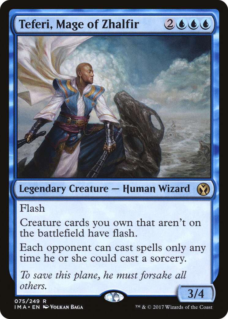 Teferi, Mage of Zhalfir (IMA-075) [Iconic Masters]