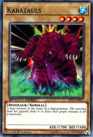 Kabazauls (Common) (SBSC-EN017) - Speed Duel: Scars of Battle 1st Edition
