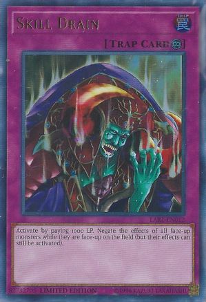 Skill Drain (Ultra Rare) (LART-EN012) - The Lost Art Promotion Limited