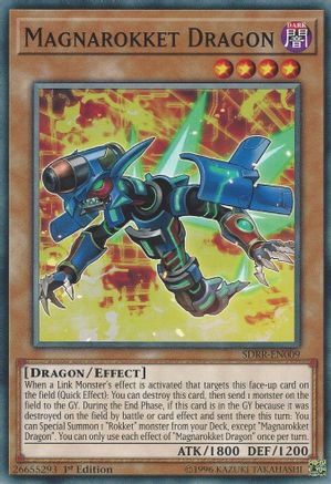 Magnarokket Dragon (Common) (SDRR-EN009) - Structure Deck: Rokket Revolt 1st Edition