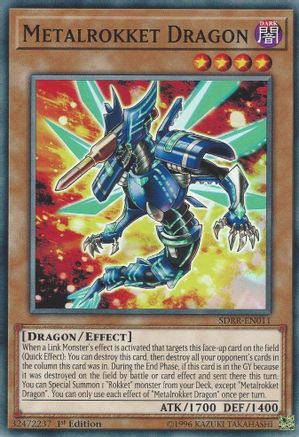 Metalrokket Dragon (Common) (SDRR-EN011) - Structure Deck: Rokket Revolt 1st Edition
