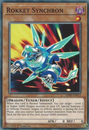 Rokket Synchron (Common) (SDRR-EN012) - Structure Deck: Rokket Revolt 1st Edition