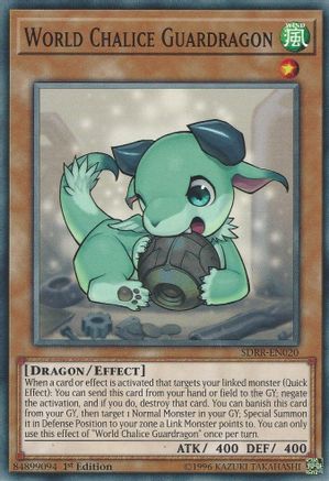 World Chalice Guardragon (Common) (SDRR-EN020) - Structure Deck: Rokket Revolt 1st Edition