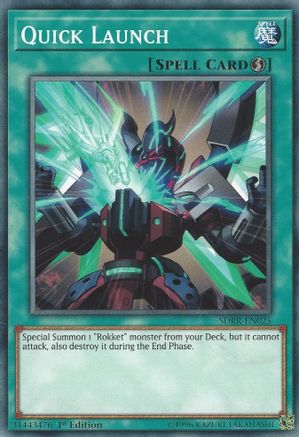 Quick Launch (Common) (SDRR-EN025) - Structure Deck: Rokket Revolt 1st Edition