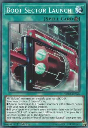 Boot Sector Launch (Common) (SDRR-EN026) - Structure Deck: Rokket Revolt 1st Edition