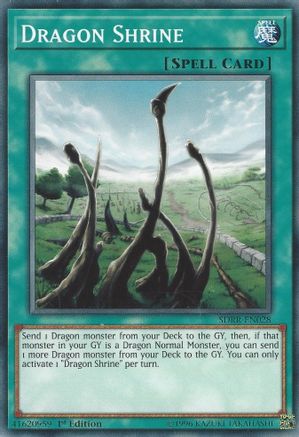 Dragon Shrine (Common) (SDRR-EN028) - Structure Deck: Rokket Revolt 1st Edition