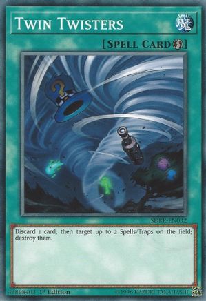 Twin Twisters (Common) (SDRR-EN032) - Structure Deck: Rokket Revolt 1st Edition