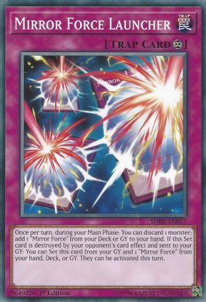 Mirror Force Launcher (Common) (SDRR-EN037) - Structure Deck: Rokket Revolt 1st Edition