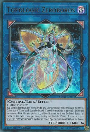 Topologic Zeroboros (Ultra Rare) (SDRR-EN041) - Structure Deck: Rokket Revolt 1st Edition