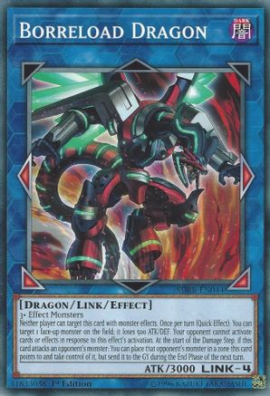 Borreload Dragon (Common) (SDRR-EN044) - Structure Deck: Rokket Revolt 1st Edition