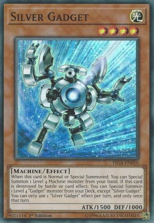 Silver Gadget (Super Rare) (FIGA-EN010) - Fists of the Gadgets 1st Edition