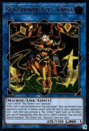 Sky Striker Ace - Kaina (Ultimate Rare) (OP11-EN002) - OTS Tournament Pack 11 Unlimited