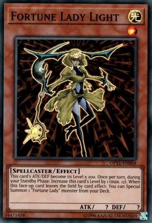 Fortune Lady Light (Super Rare) (OP11-EN004) - OTS Tournament Pack 11 Unlimited