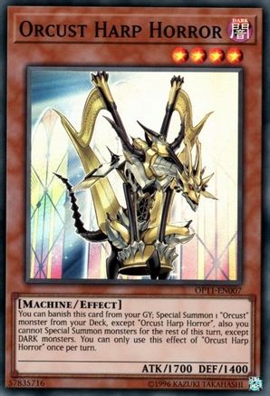 Orcust Harp Horror (Super Rare) (OP11-EN007) - OTS Tournament Pack 11 Unlimited