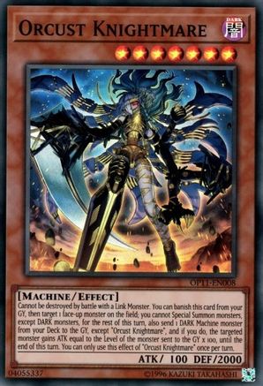 Orcust Knightmare (Super Rare) (OP11-EN008) - OTS Tournament Pack 11 Unlimited