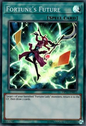 Fortune's Future (Super Rare) (OP11-EN011) - OTS Tournament Pack 11 Unlimited