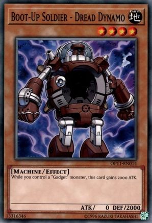 Boot-Up Soldier - Dread Dynamo (Common) (OP11-EN014) - OTS Tournament Pack 11 Unlimited