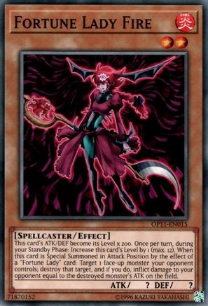 Fortune Lady Fire (Common) (OP11-EN015) - OTS Tournament Pack 11 Unlimited