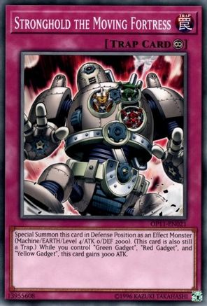 Stronghold the Moving Fortress (Common) (OP11-EN021) - OTS Tournament Pack 11 Unlimited