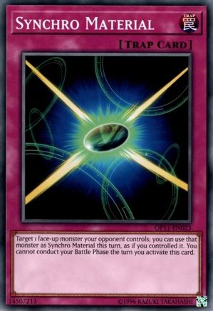 Synchro Material (Common) (OP11-EN023) - OTS Tournament Pack 11 Unlimited