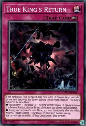 True King's Return (Common) (OP11-EN025) - OTS Tournament Pack 11 Unlimited
