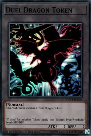Token: Duel Dragon (Super Rare) (OP11-EN026) - OTS Tournament Pack 11 Unlimited