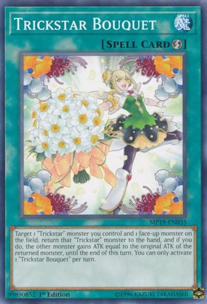 Trickstar Bouquet (Common) (MP19-EN035) - 2019 Gold Sarcophagus Tin Mega Pack Unlimited